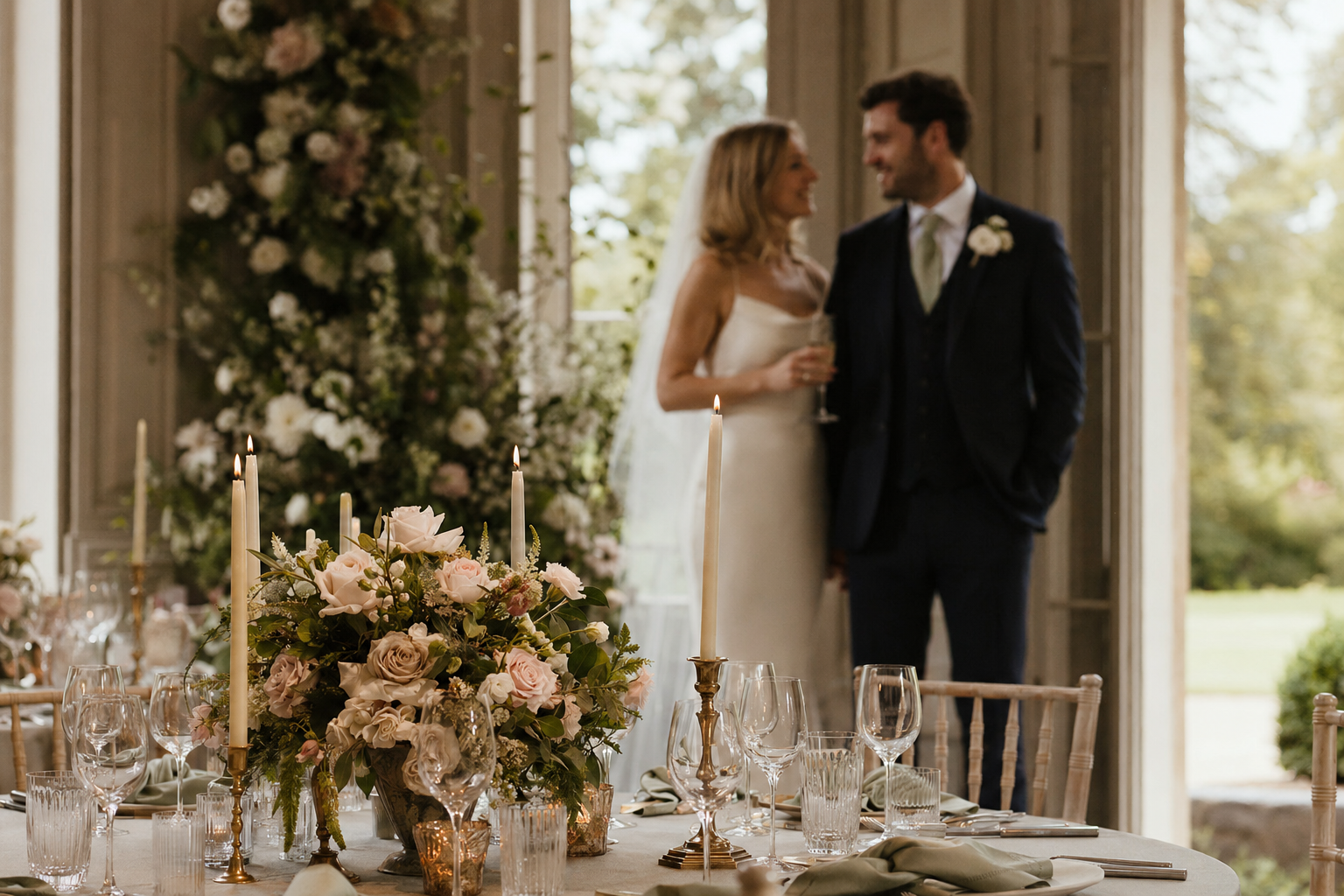 Table centrepieces - so elegant